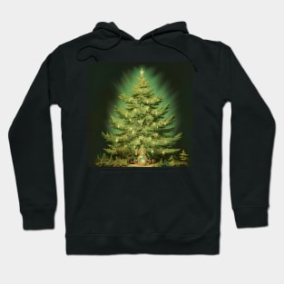 Vintage Hold To Light Christmas Tree Hoodie